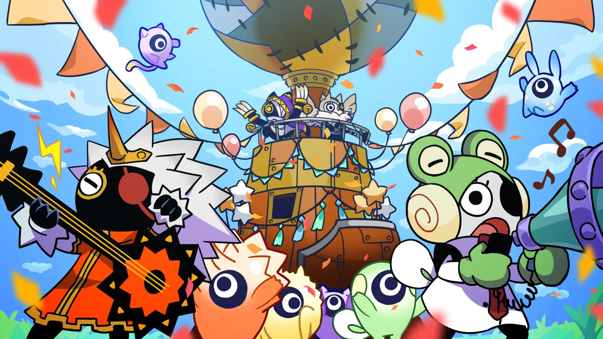 Ratatan teaser art of the party and the jungle